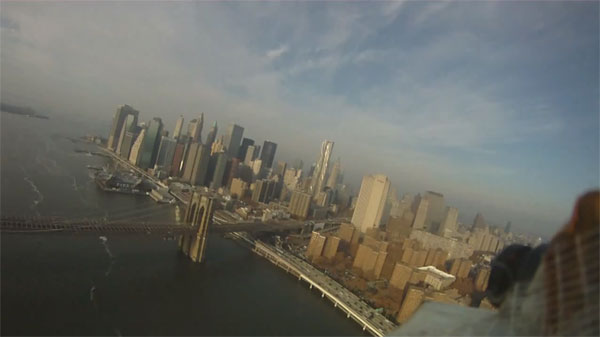 NYC: RC-Flight-Panorama und Snowskiing