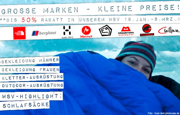 Winterschlussverkauf bei Bergfreunde.de
