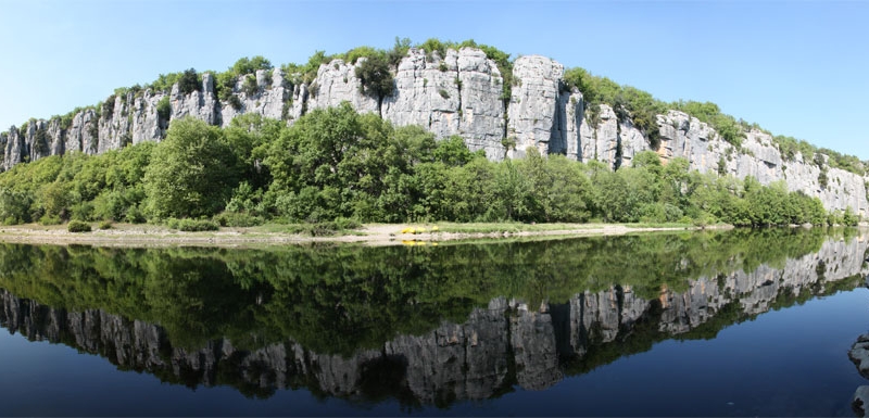 Klettern in der Ardèche