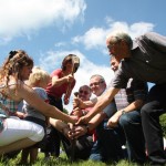 Eröffnung des neuen Platzes