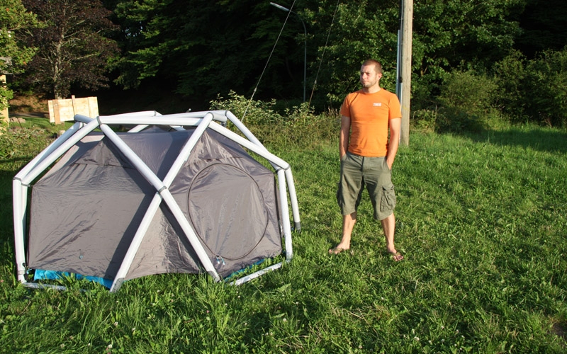 The Cave – Aufblasbares Zelt von Heimplanet