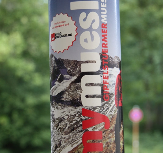 Gipfelstürmer-Müsli von mymuesli und den Bergfreunden