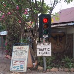 Australia's most remote traffic light Australia's most remote traffic light