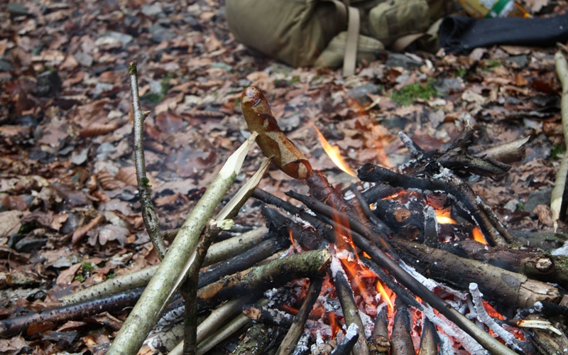 Eine keltische Stätte, märchenhafte Bäume und ein totes Schwein
