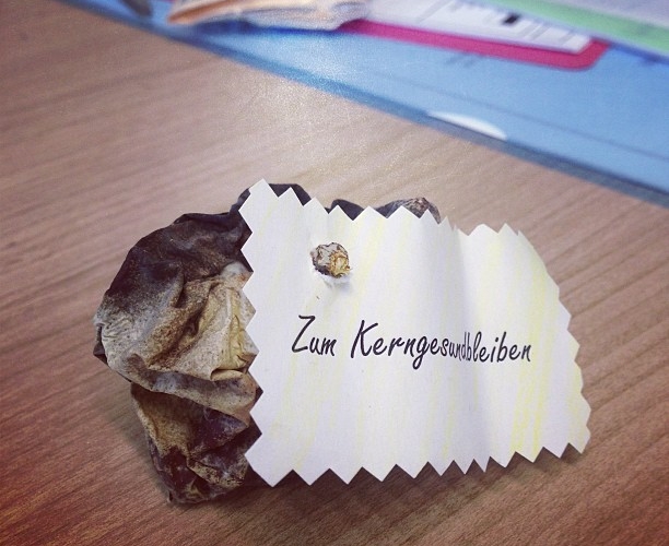 It used to be an apple :-) (Instagram)