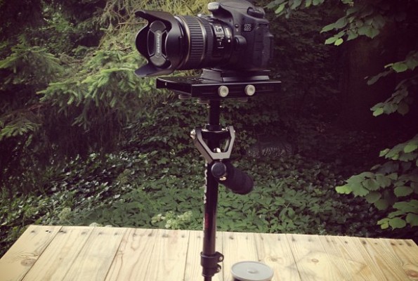 Mein neues Spielzeug #flycam #nano #dslr (Instagram)