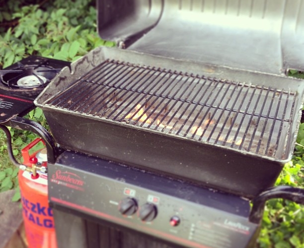 Ich habe Feuer gemacht! #Picknickvorbereitungen (Instagram)